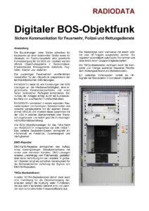 Objektfunkanlagen,Objektfunk,BOS-Objektfunk, MEDER CommTech GmbH