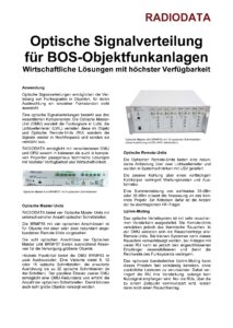 Objektfunkanlagen,Objektfunk,BOS-Objektfunk, MEDER CommTech GmbH